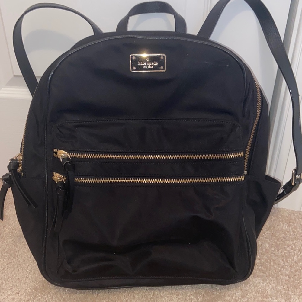 Black Kate Spade Backpack
